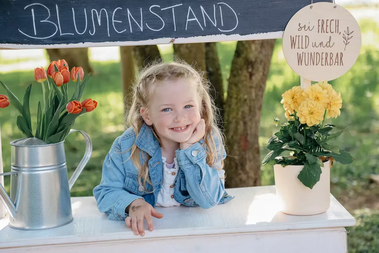 Natürliches Kinderfoto im Michaelis Kindergarten Göppingen