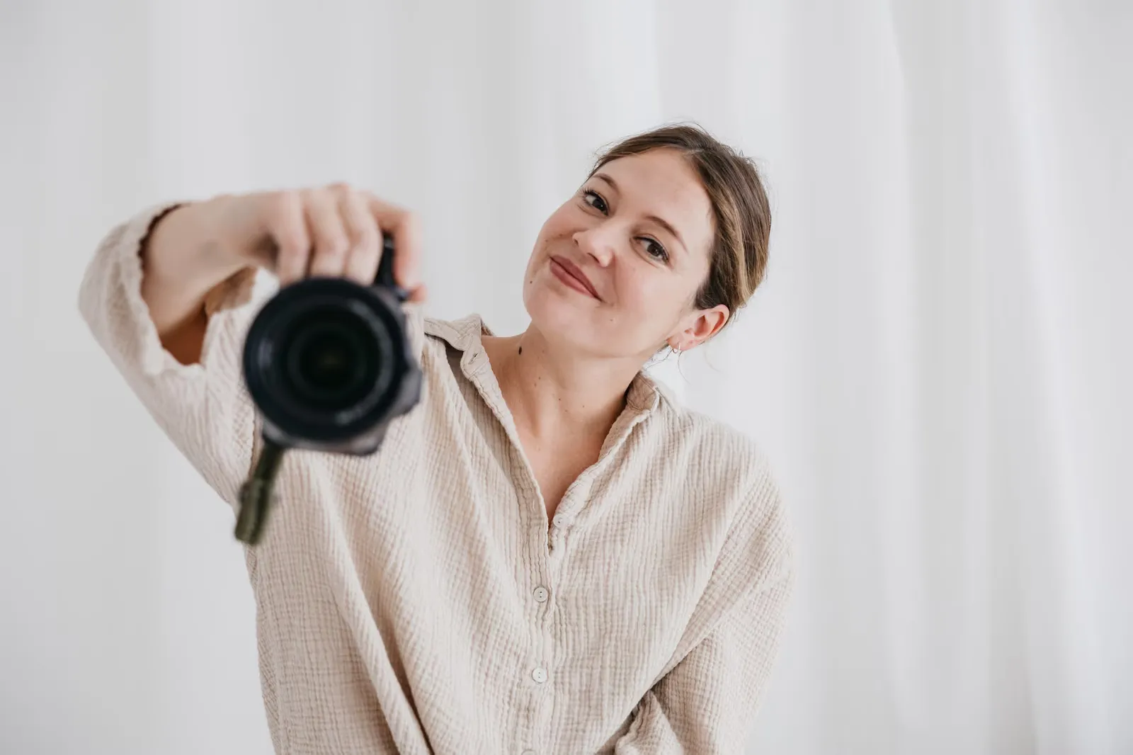 Schulfotografie in Göppingen – Schulkind beim Fototag